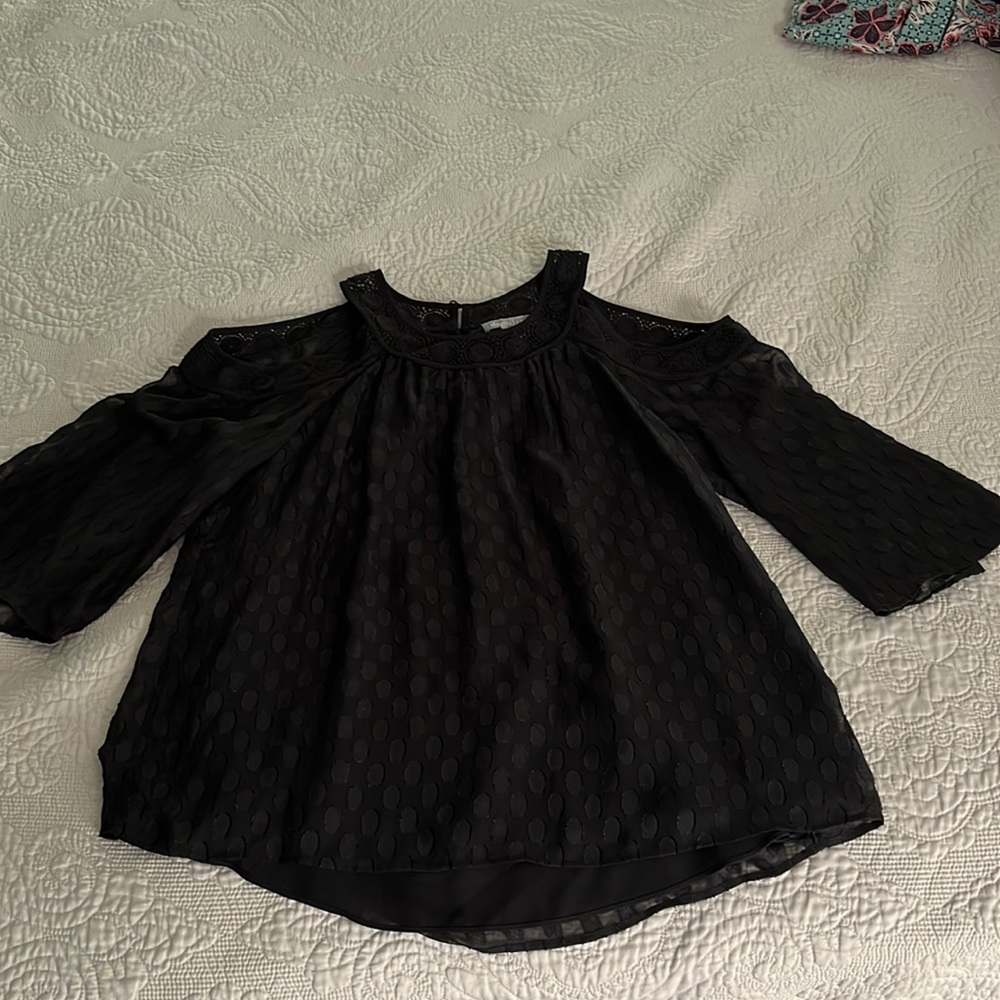 Cold shoulder blouse